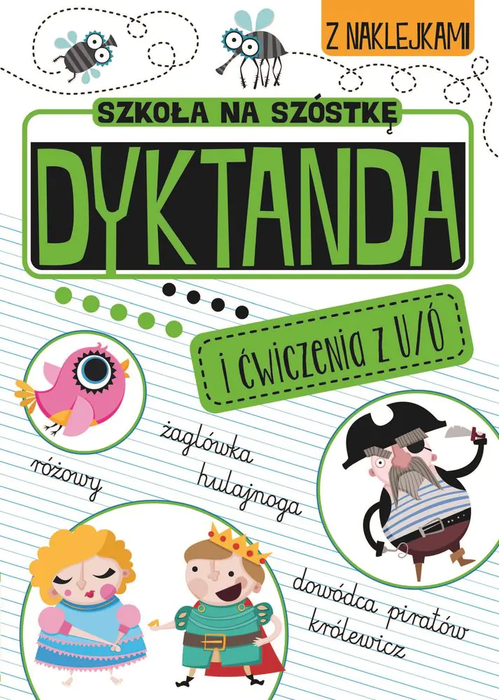 Książka - Dyktanda na ó/u Szkoła na szóstkę