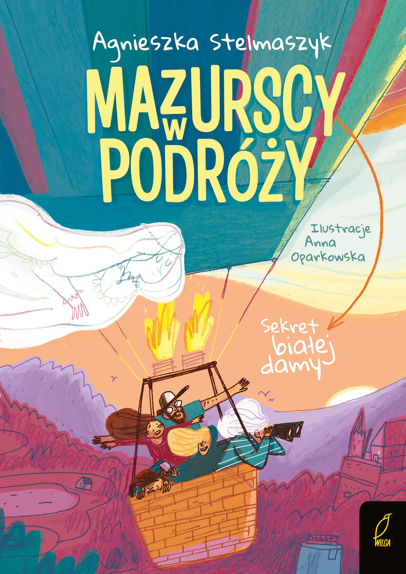 Książka - Sekret białej damy. Mazurscy w podróży. Tom 7