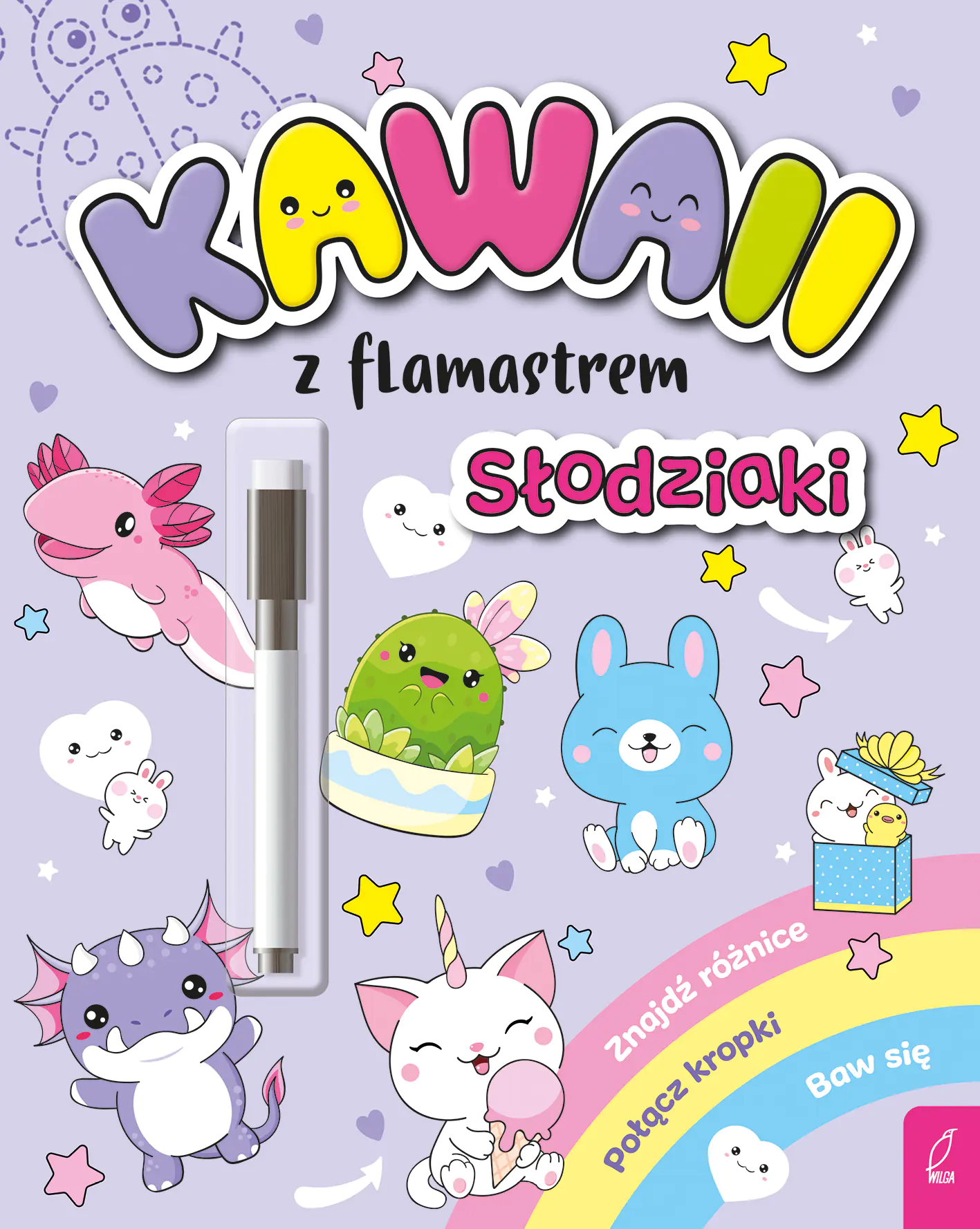 Książka - Słodziaki. Kawaii z flamastrem