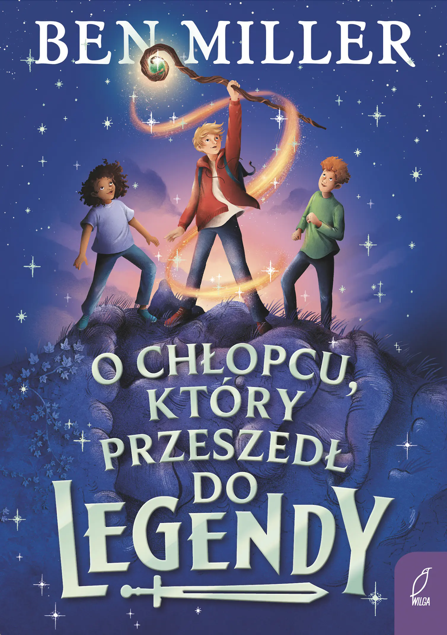 Książka - O chłopcu, który przeszedł do legendy