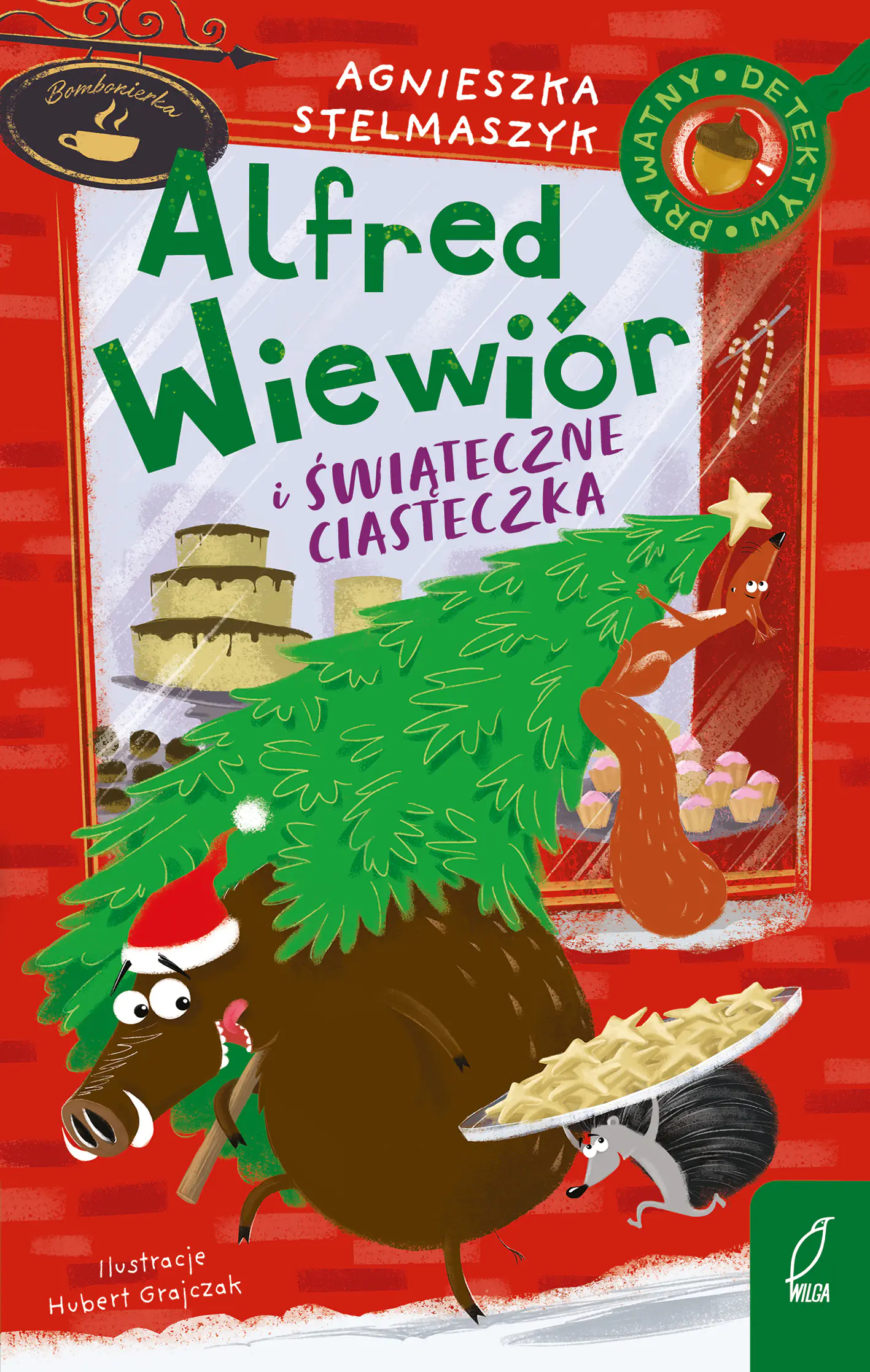 Książka - Alfred Wiewiór i świąteczne ciasteczka