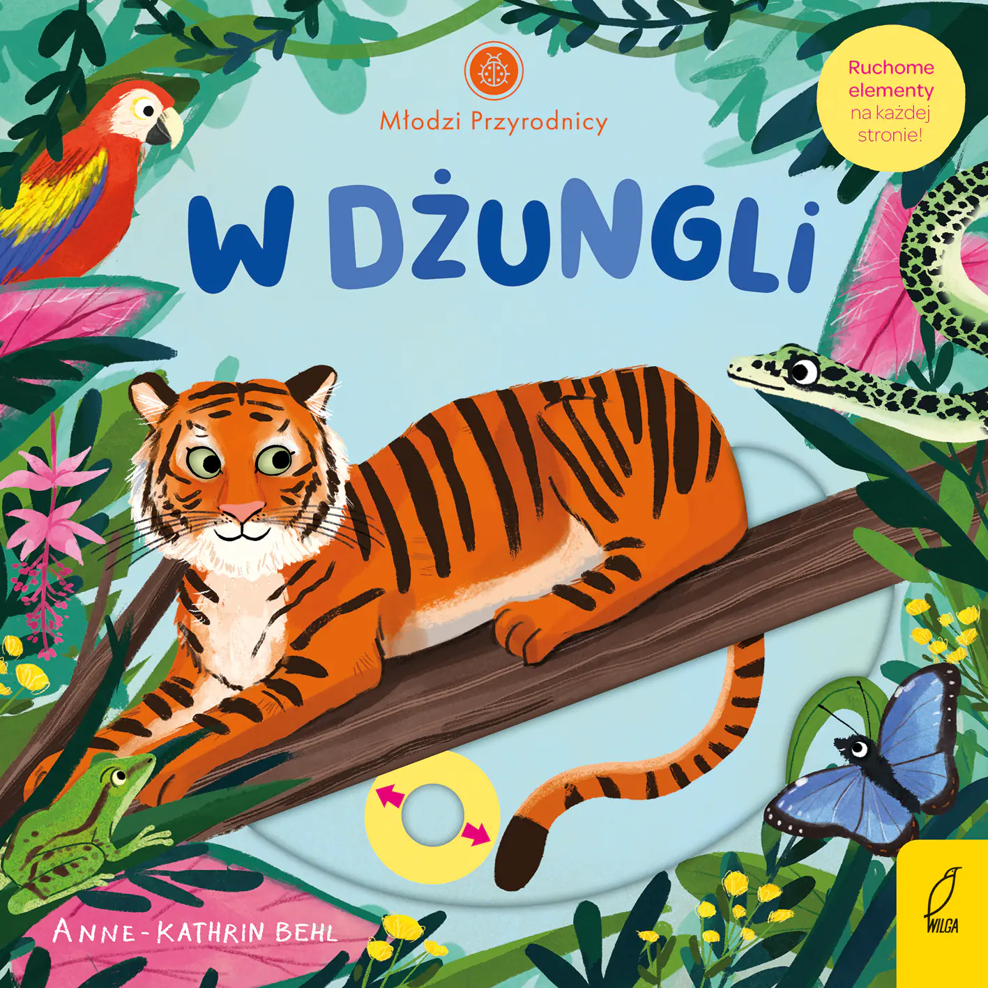 Książka - W dżungli. Młodzi przyrodnicy