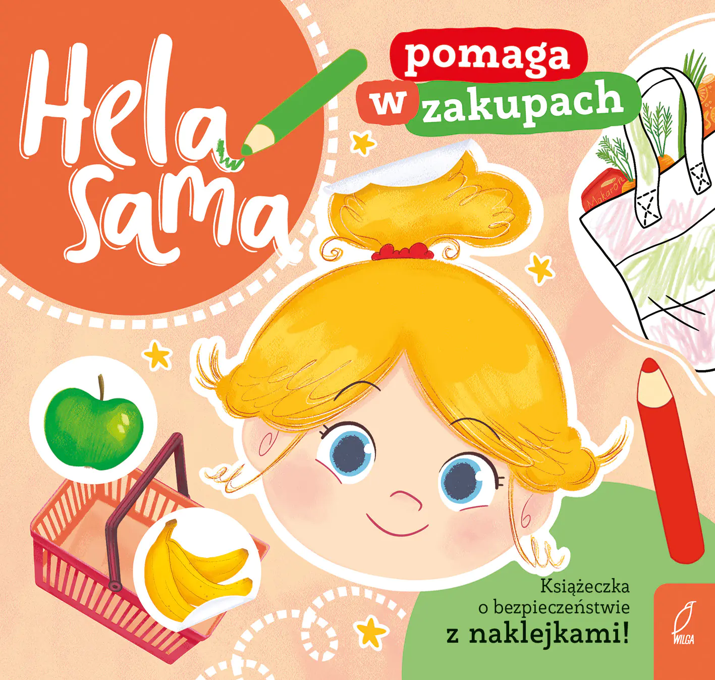 Książka - Hela sama pomaga w zakupach