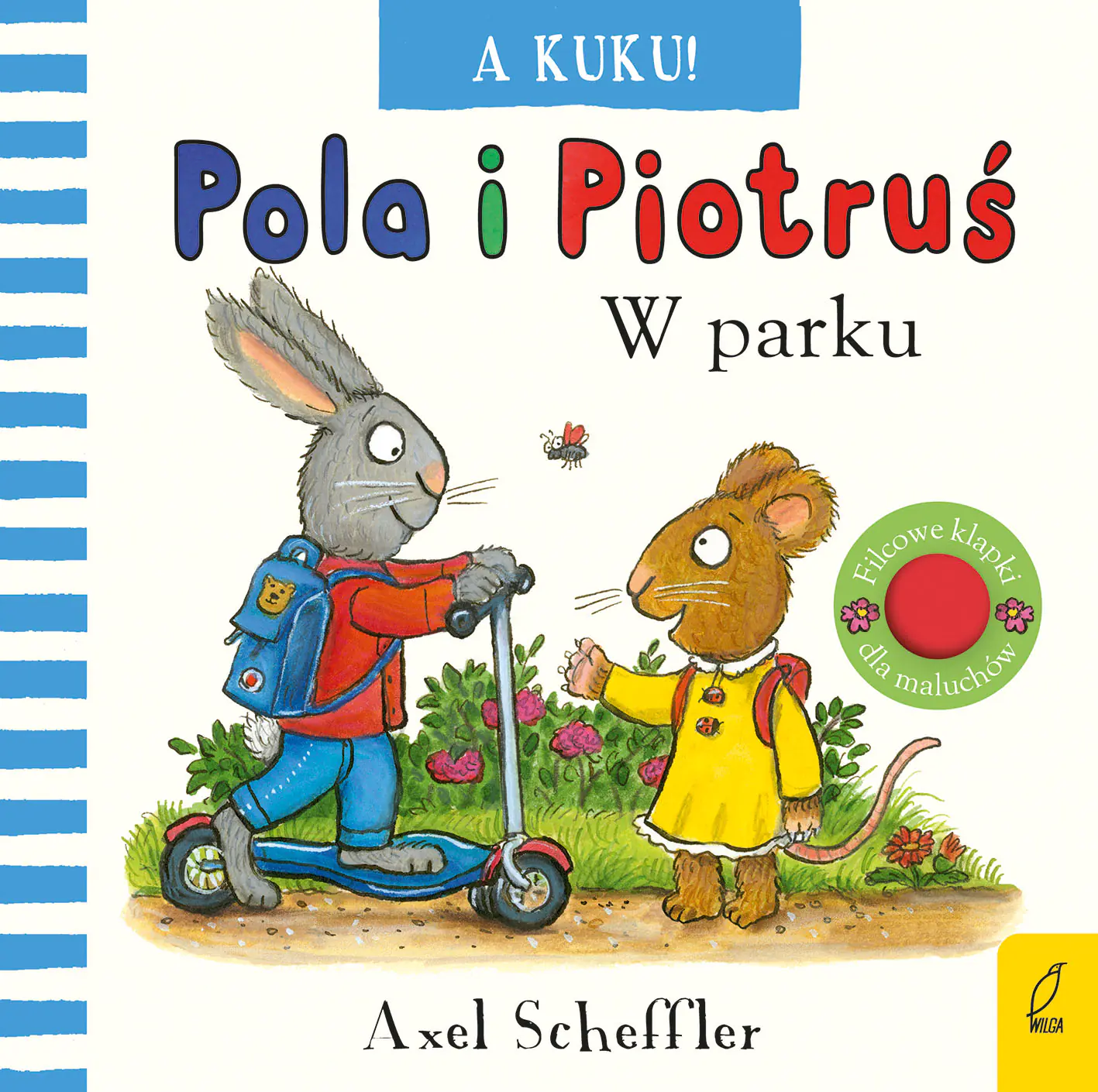 Książka - W parku. A kuku! Pola i Piotruś