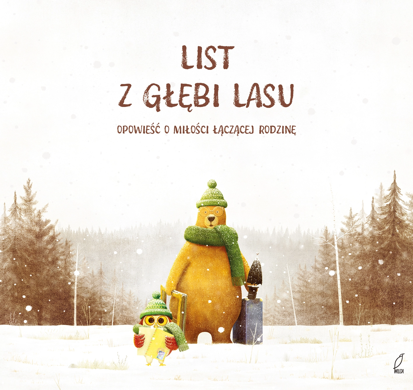 Książka - List z głębi lasu. Opowieść o miłości łączącej rodzinę
