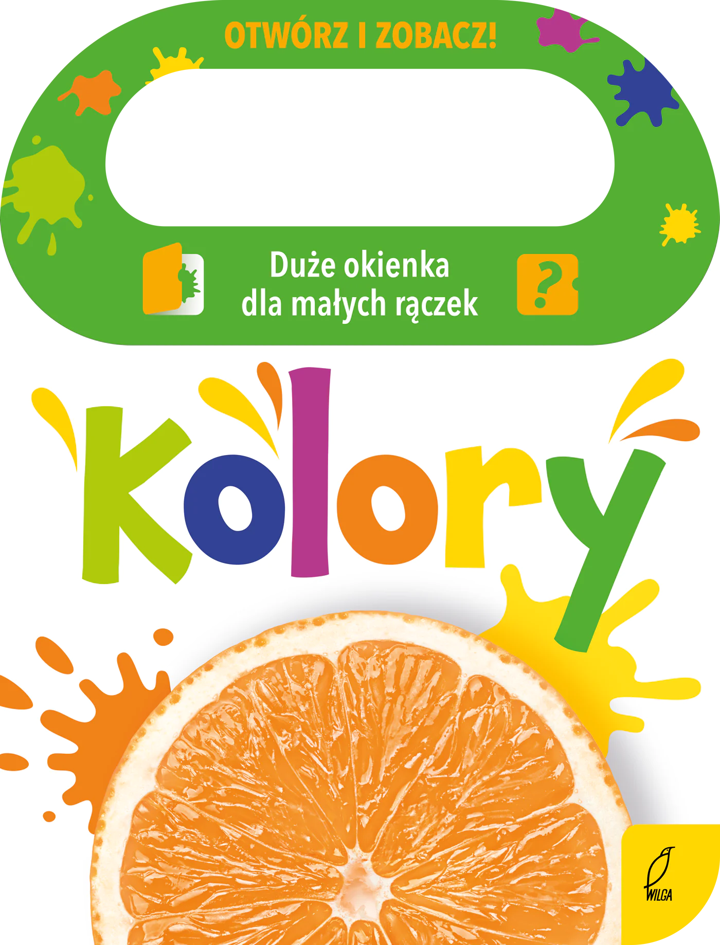 Książka - Kolory. Otwórz i zobacz!