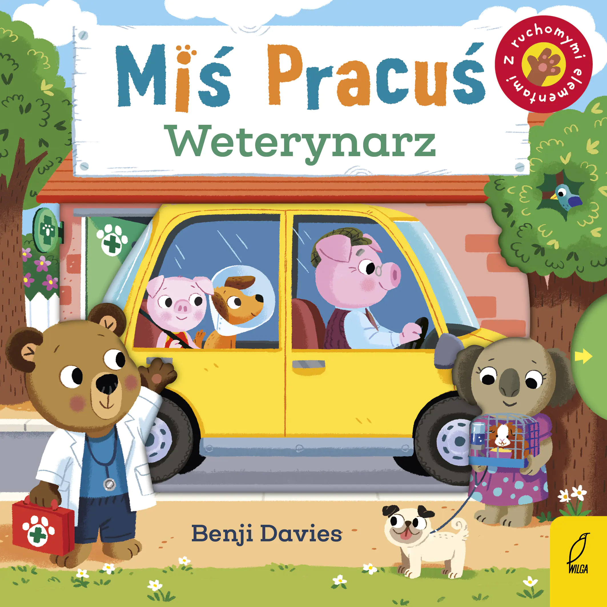 Książka - Weterynarz. Miś Pracuś