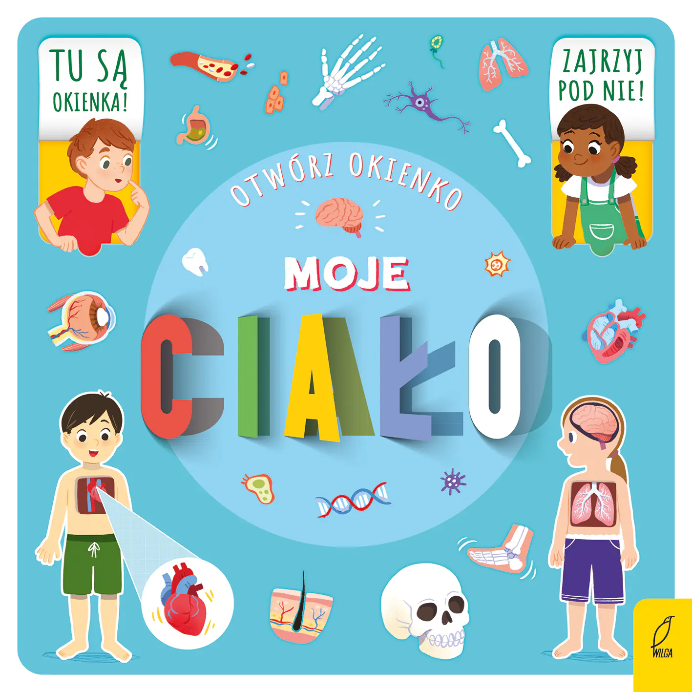 Książka - Moje ciało. Otwórz okienko