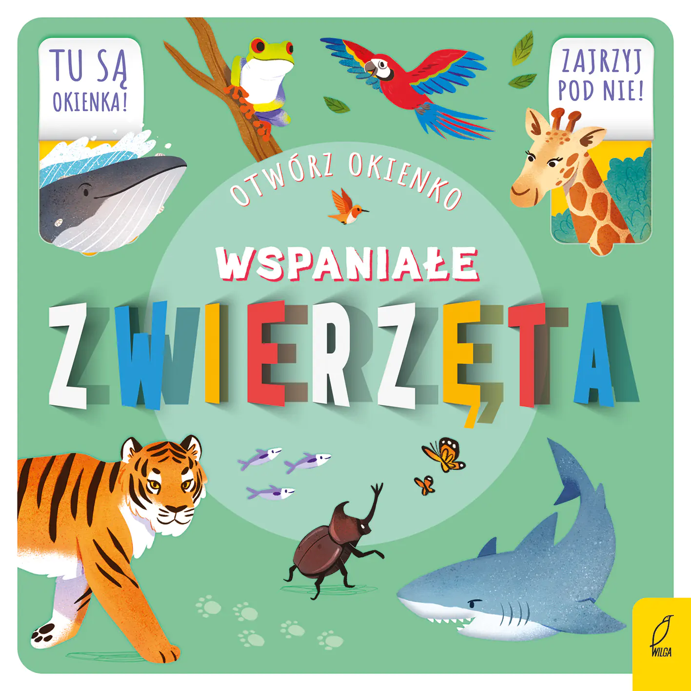 Książka - Wspaniałe zwierzęta. Otwórz okienko