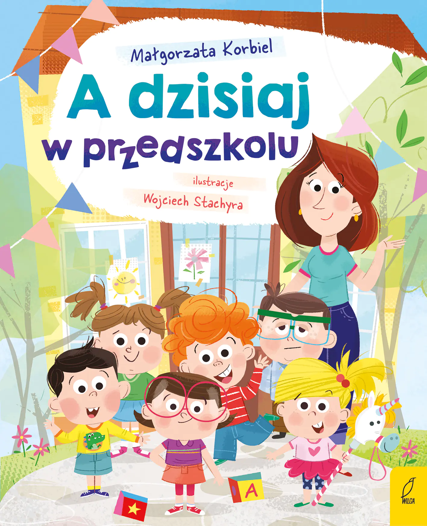 Książka - A dzisiaj w przedszkolu