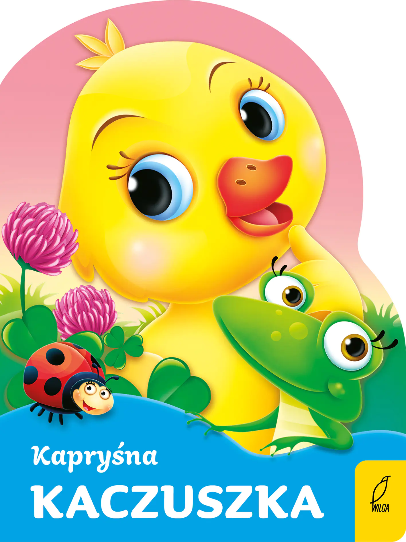 Książka - Kapryśna kaczuszka. Wykrojnik