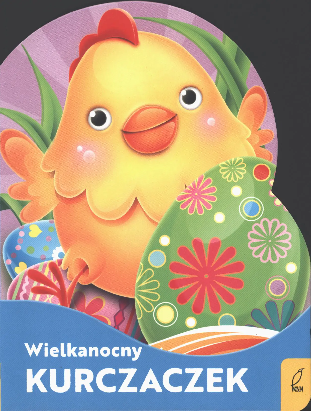 Książka - Wielkanocny kurczaczek. Wykrojnik