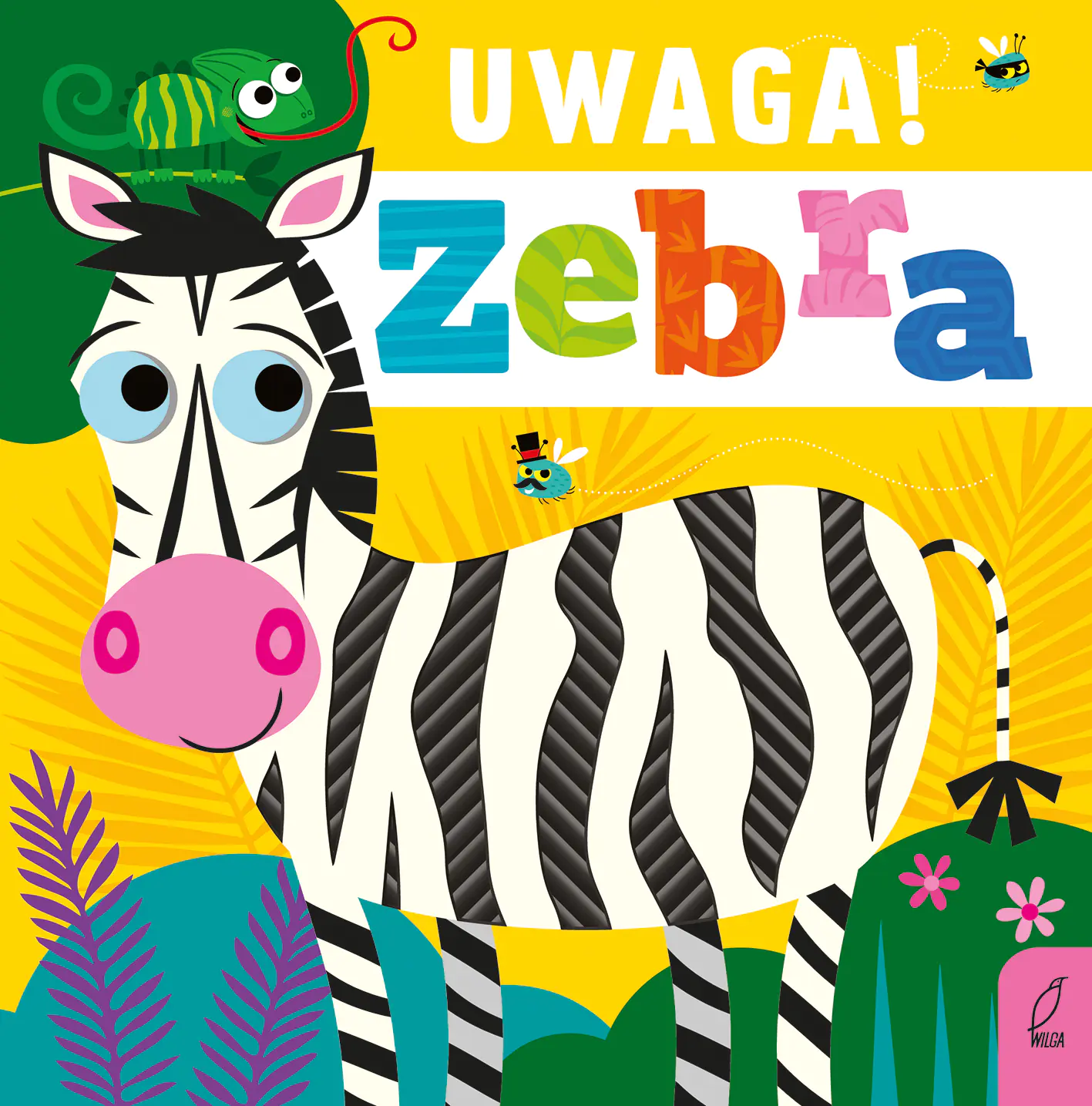 Książka - Uwaga, zebra!