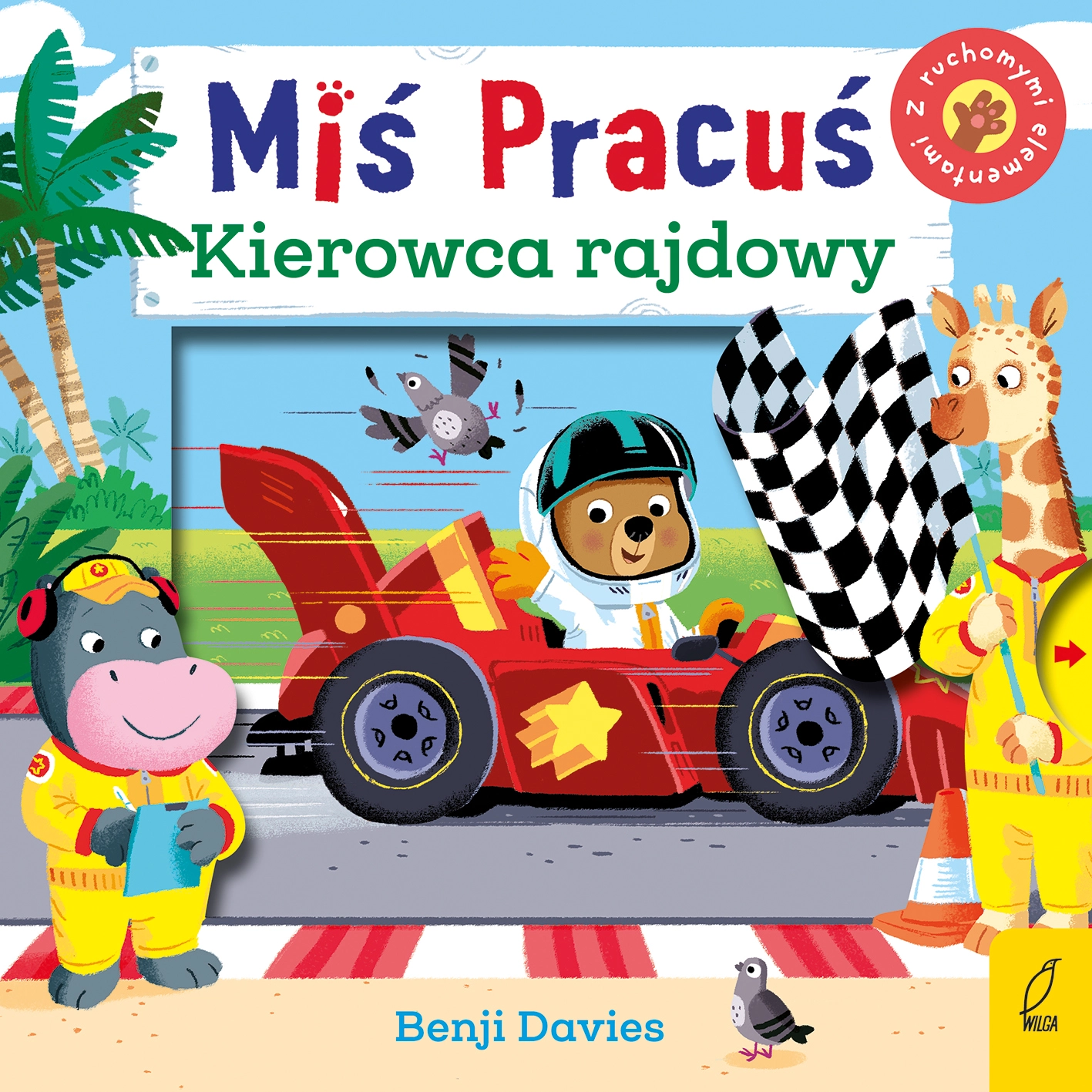 Książka - Kierowca rajdowy. Miś Pracuś