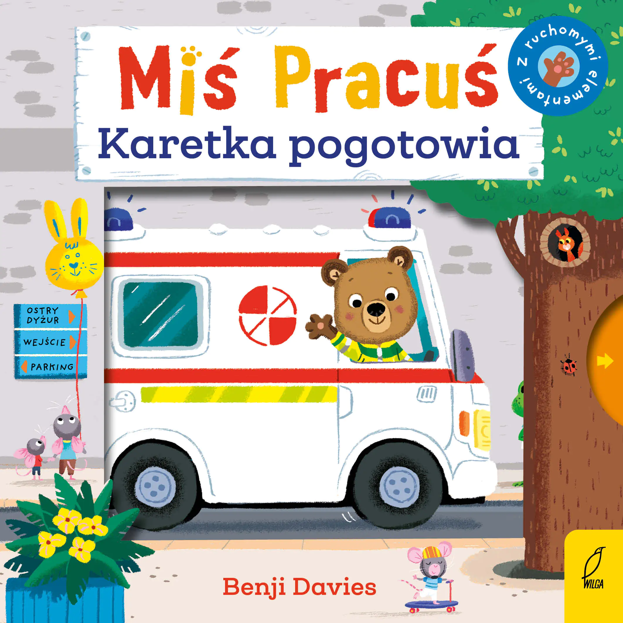 Książka - Karetka pogotowia. Miś Pracuś