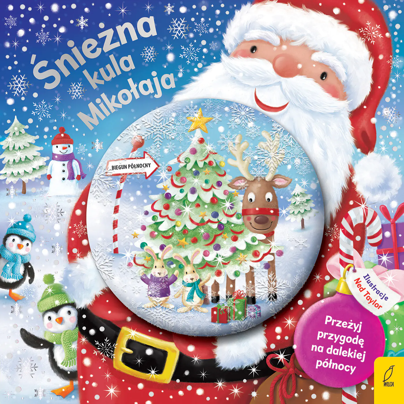 Książka - Śnieżna kula Mikołaja
