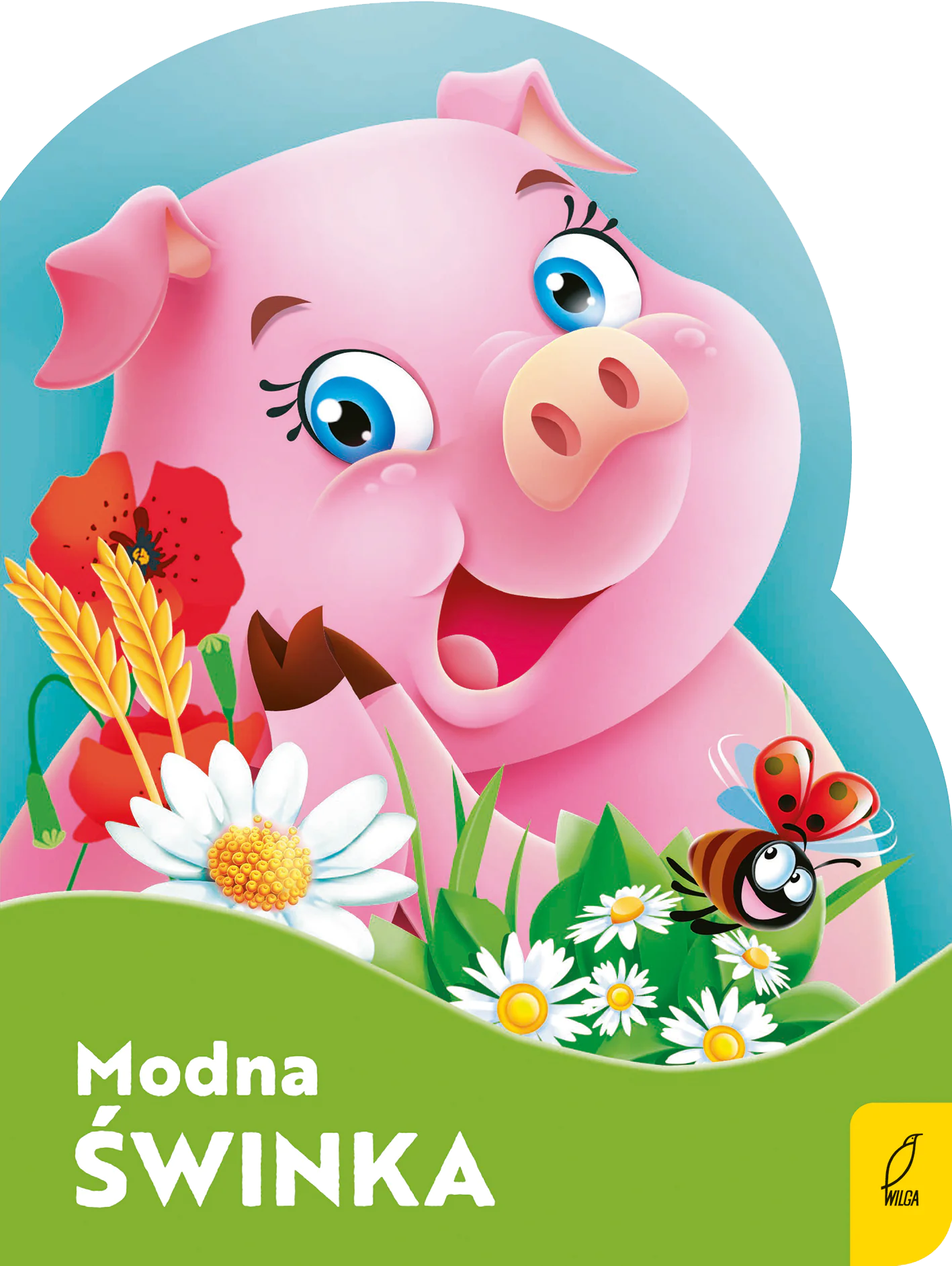 Książka - Modna świnka. Wykrojnik