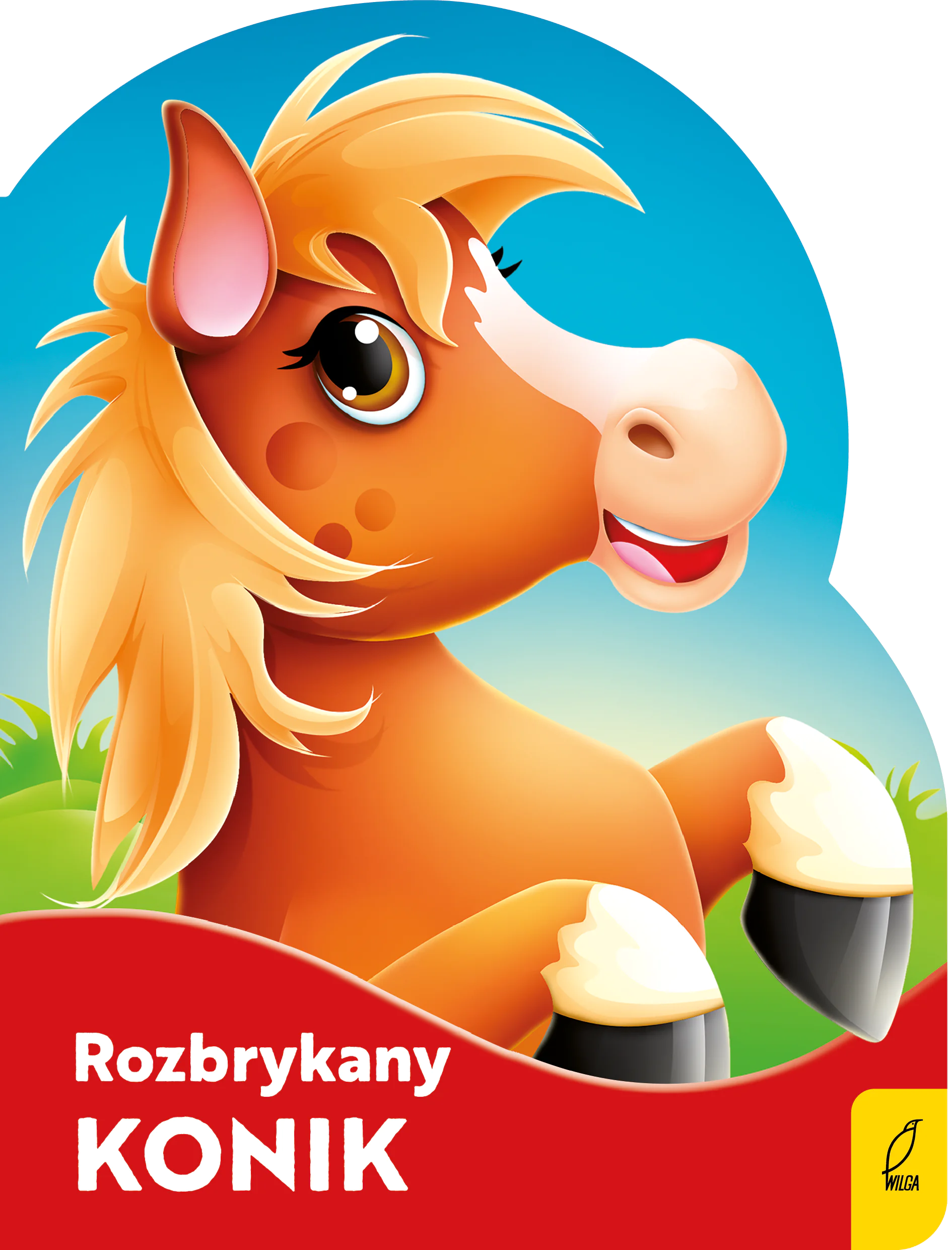 Książka - Rozbrykany konik. Wykrojnik