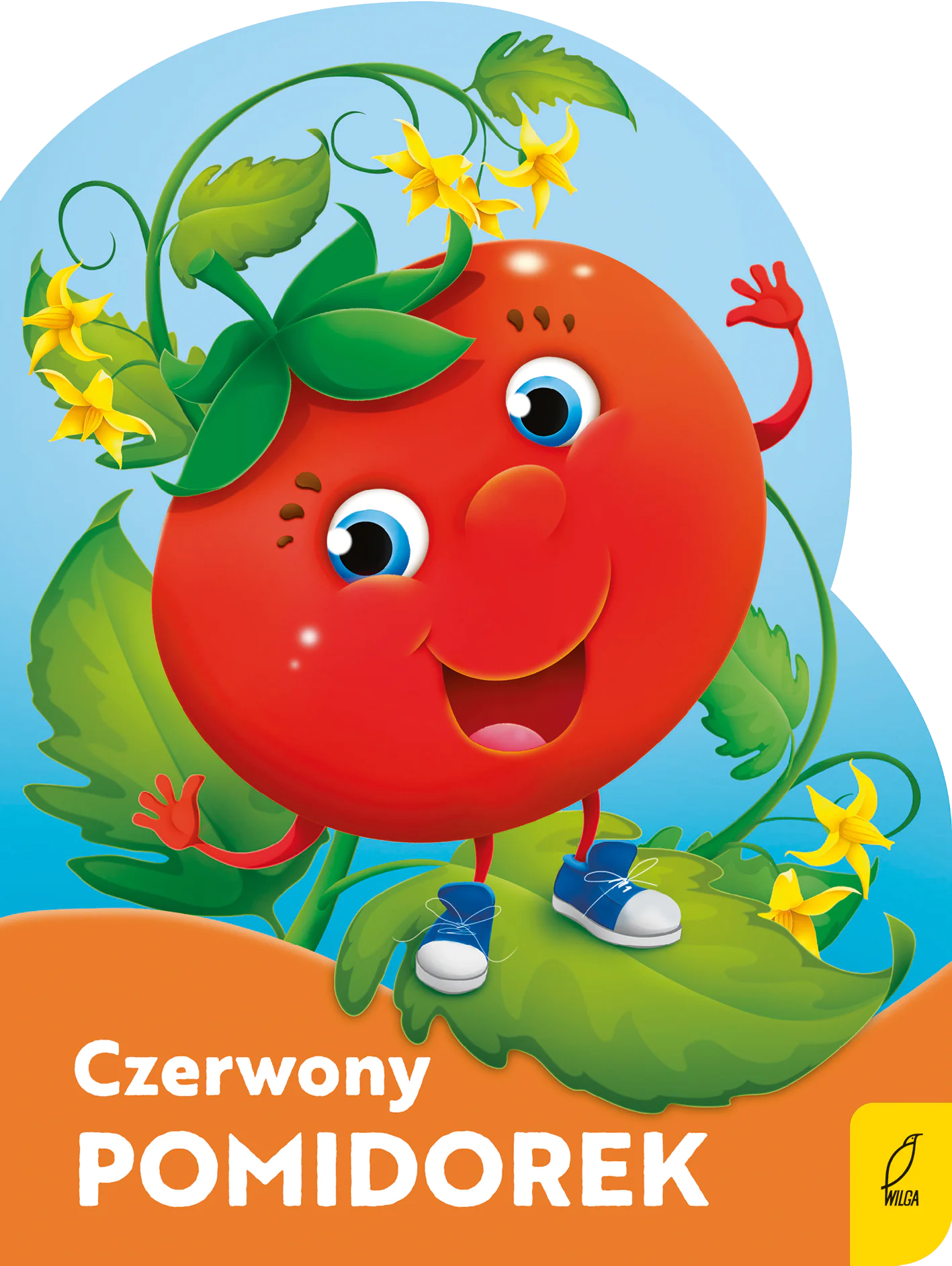 Książka - Czerwony pomidorek. Wykrojnik
