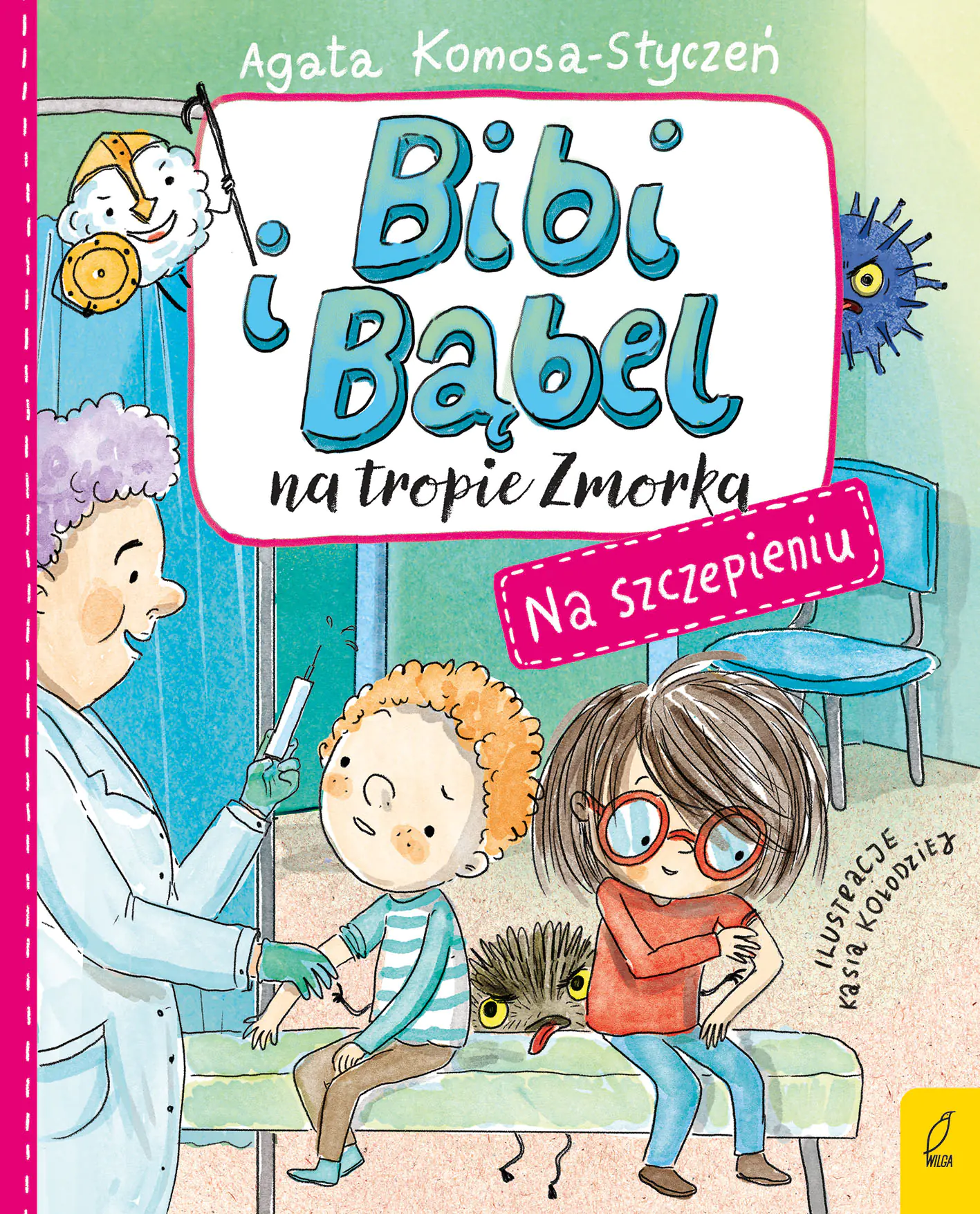 Książka - Bibi i Bąbel na tropie Zmorka. Na szczepieniu