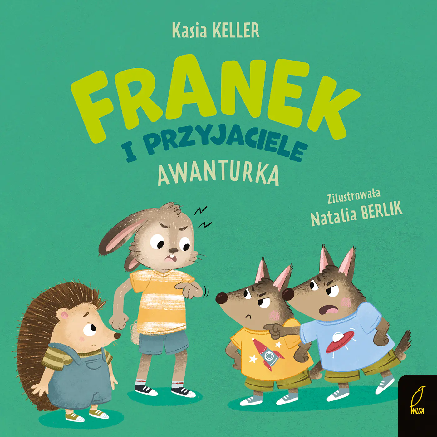 Książka - Awanturka. Franek i przyjaciele