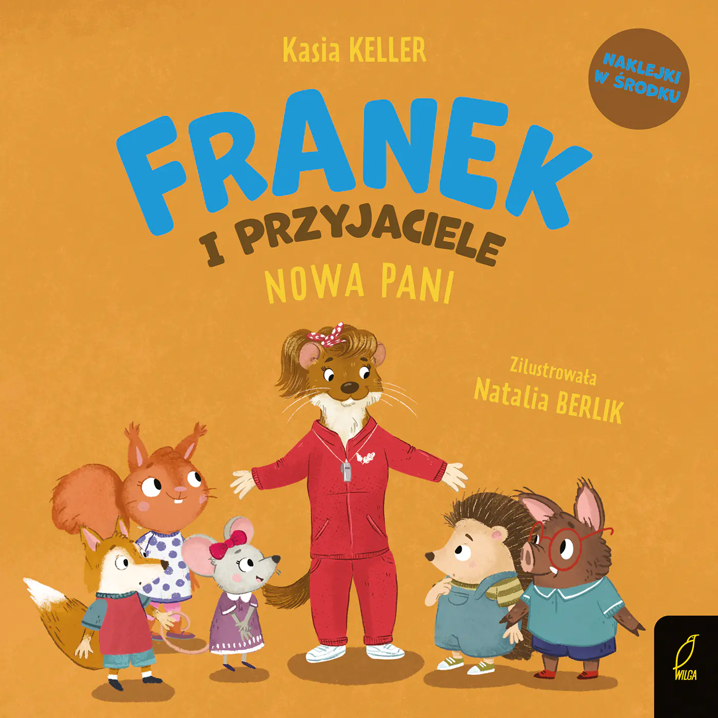 Książka - Franek i przyjaciele. Nowa Pani