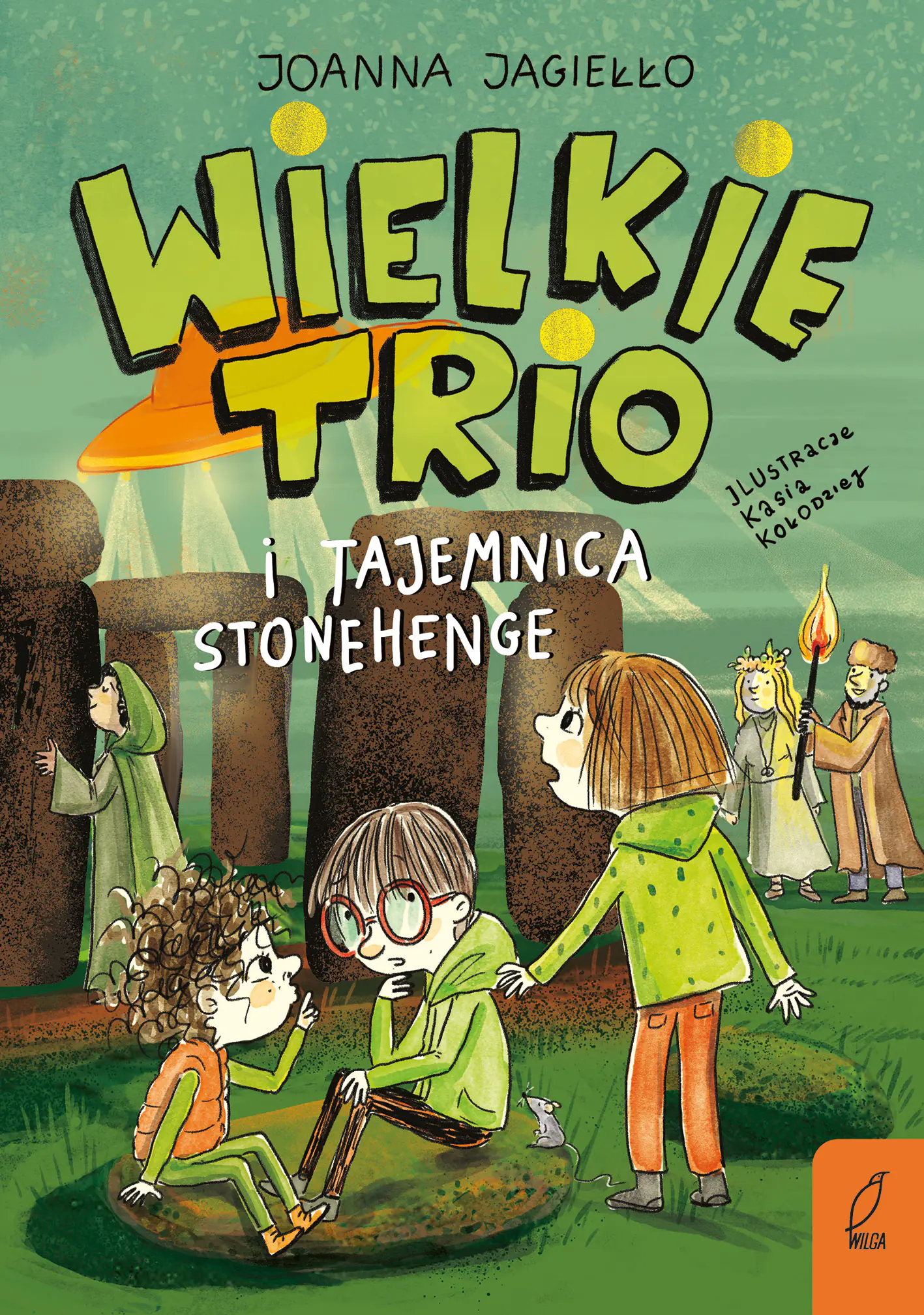 Książka - Wielkie Trio i tajemnica Stonehenge