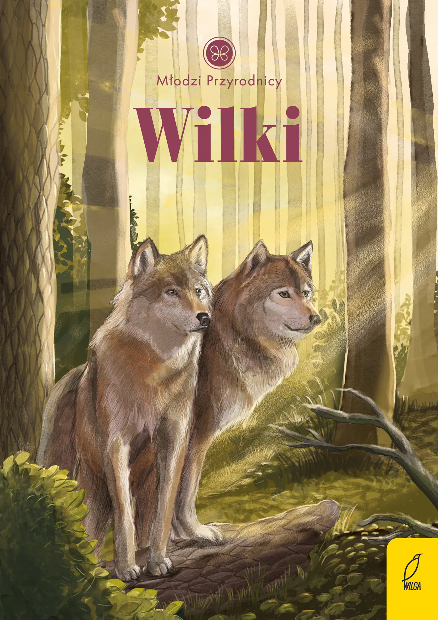 Książka - Wilki. Młodzi przyrodnicy