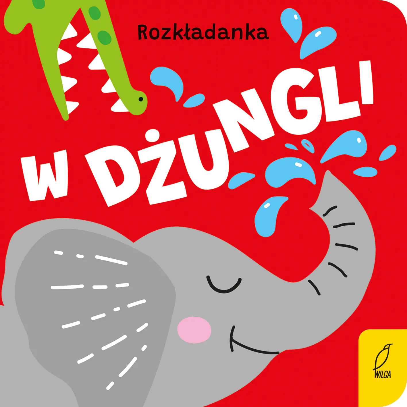 Książka - W dżungli. Rozkładanka