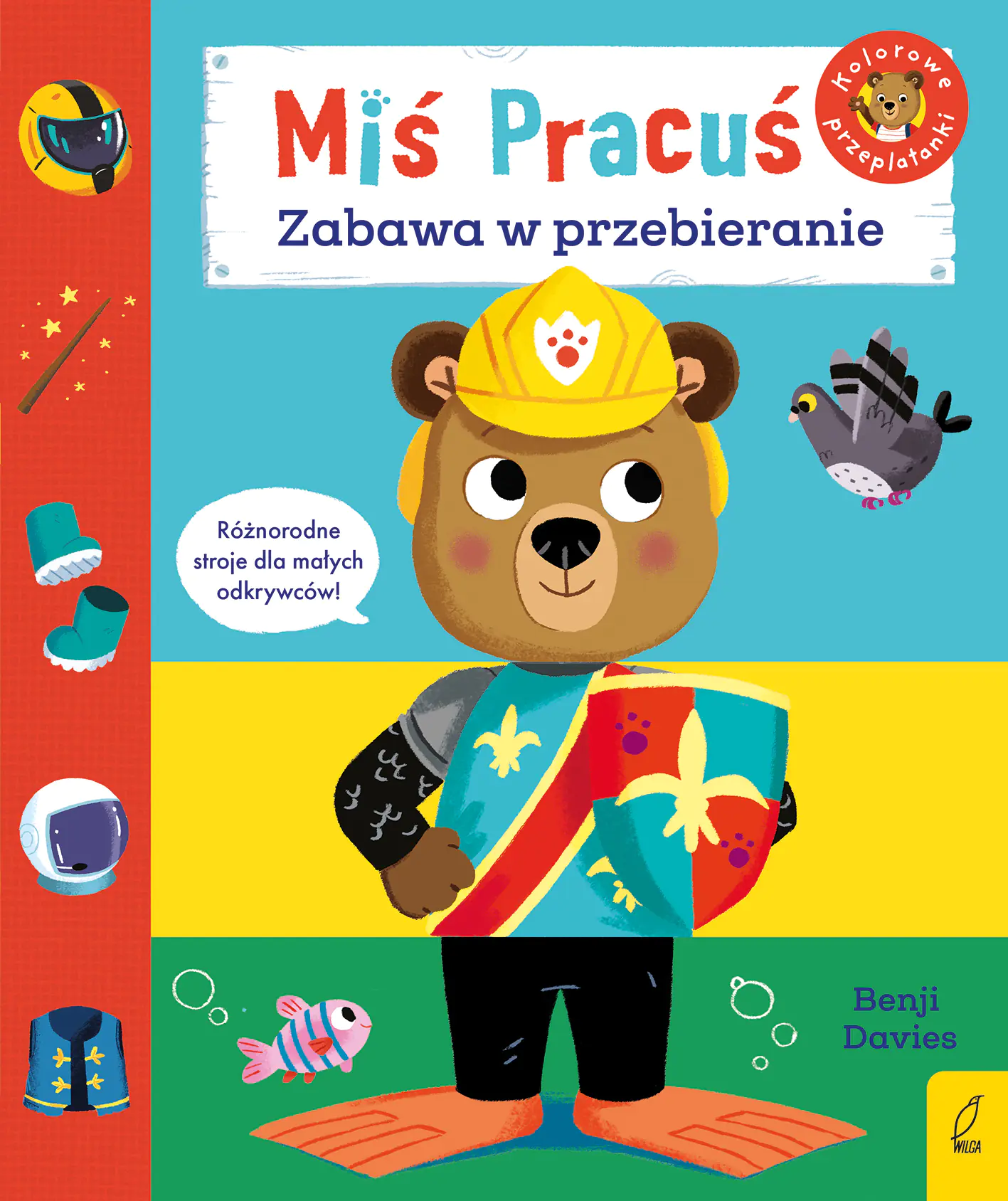 Książka - Zabawa w przebieranie. Miś Pracuś