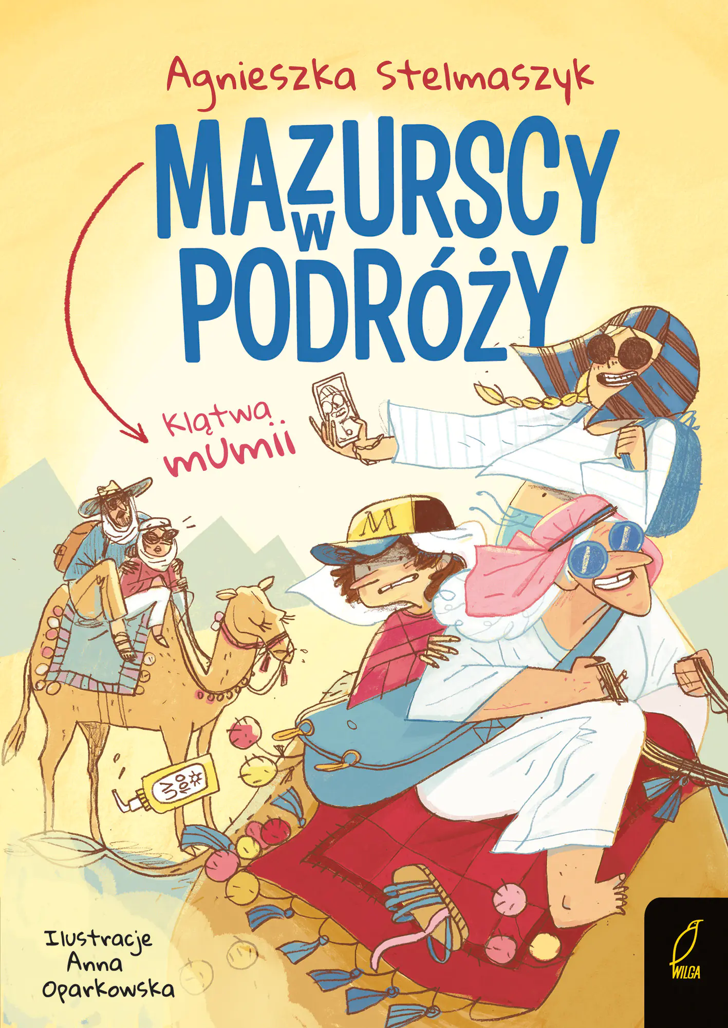 Książka - Klątwa mumii. Mazurscy w podróży. Tom 9