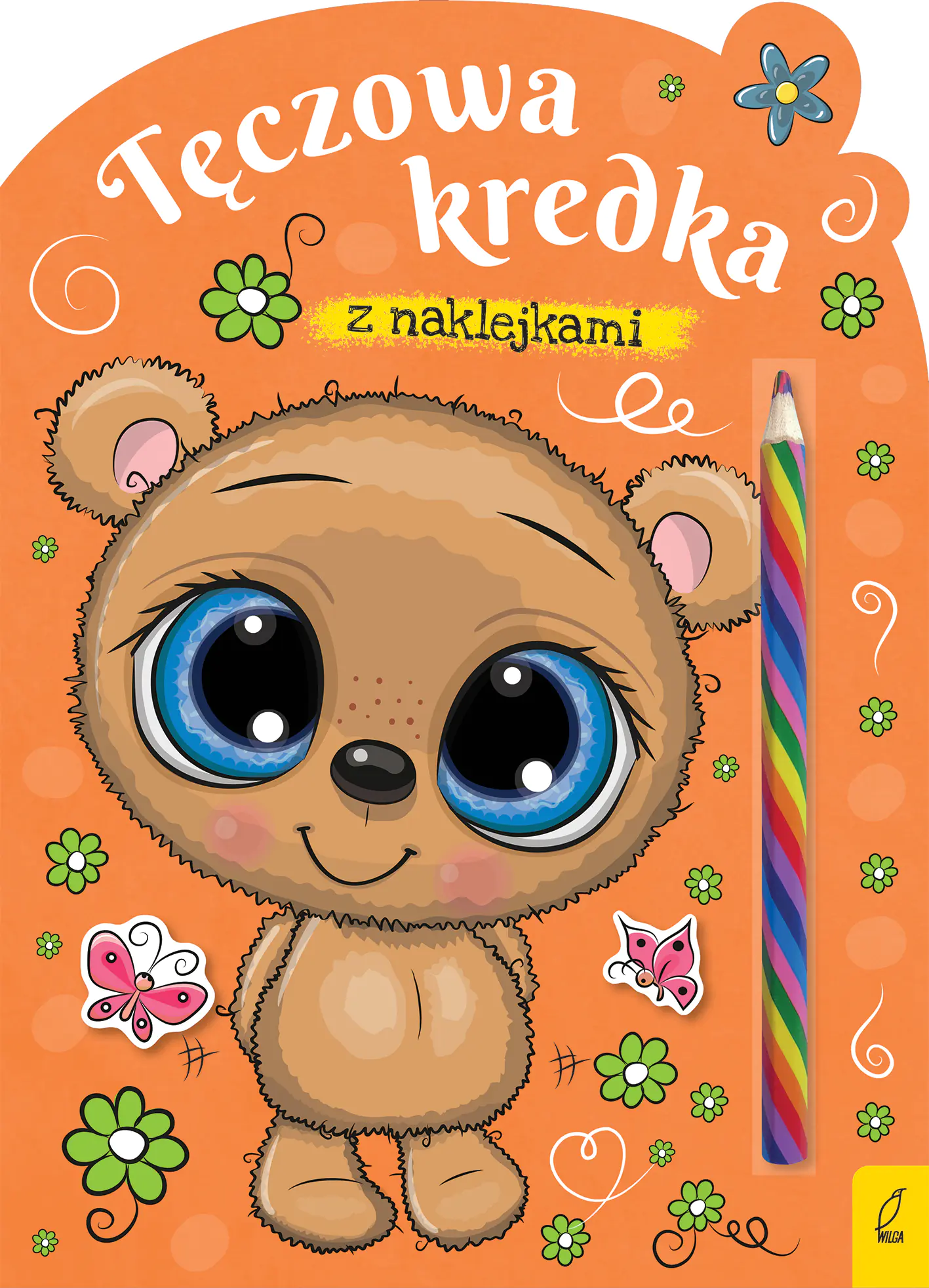 Książka - Tęczowa kredka. Miś