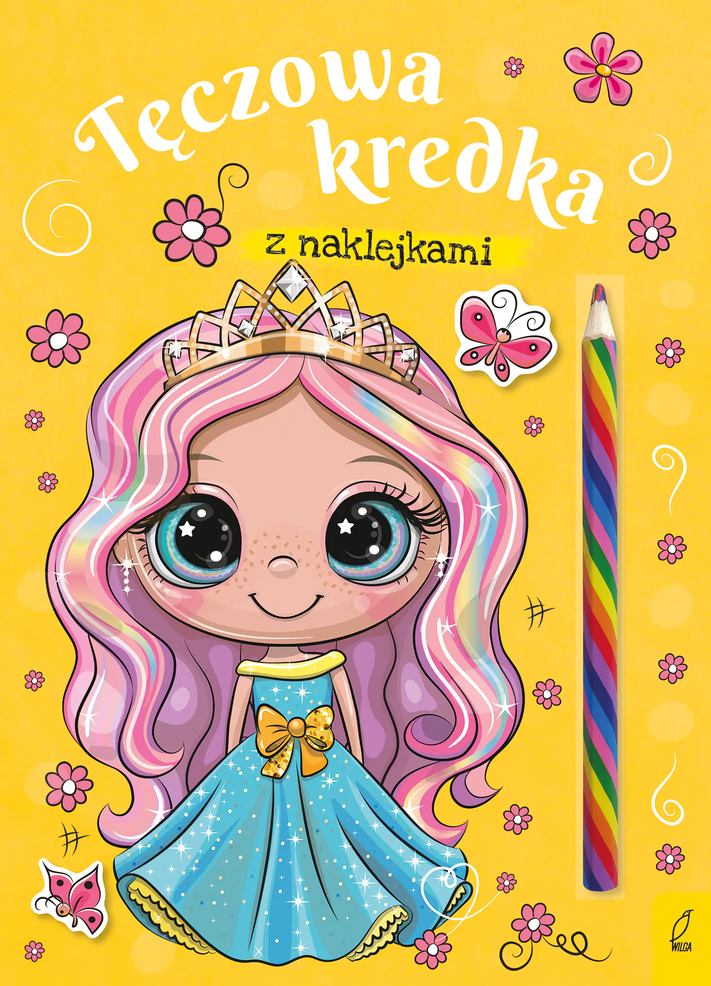 Książka - Tęczowa kredka. Królewna