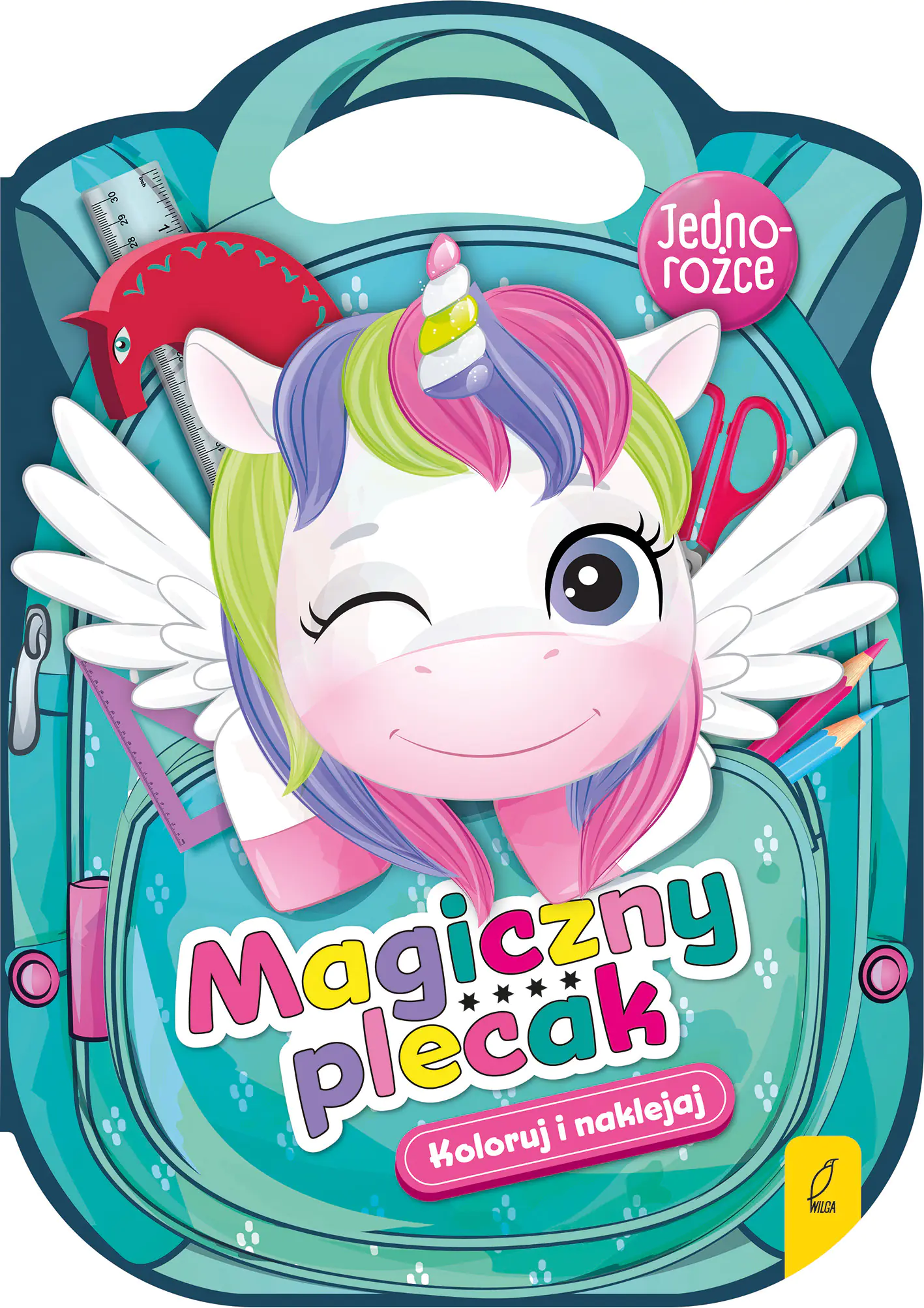 Książka - Jednorożce. Magiczny plecak