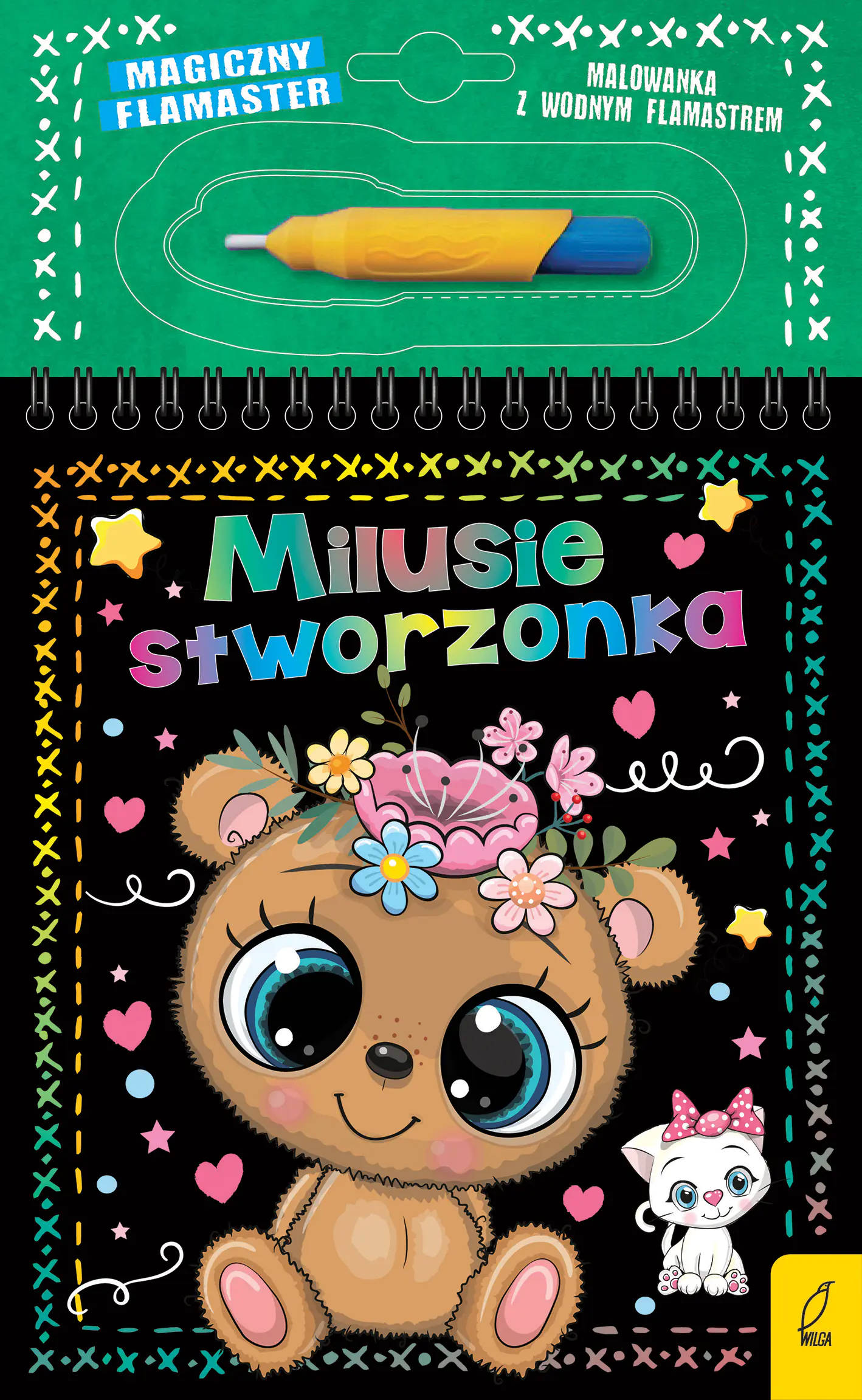 Książka - Magiczny flamaster. Milusie stworzonka