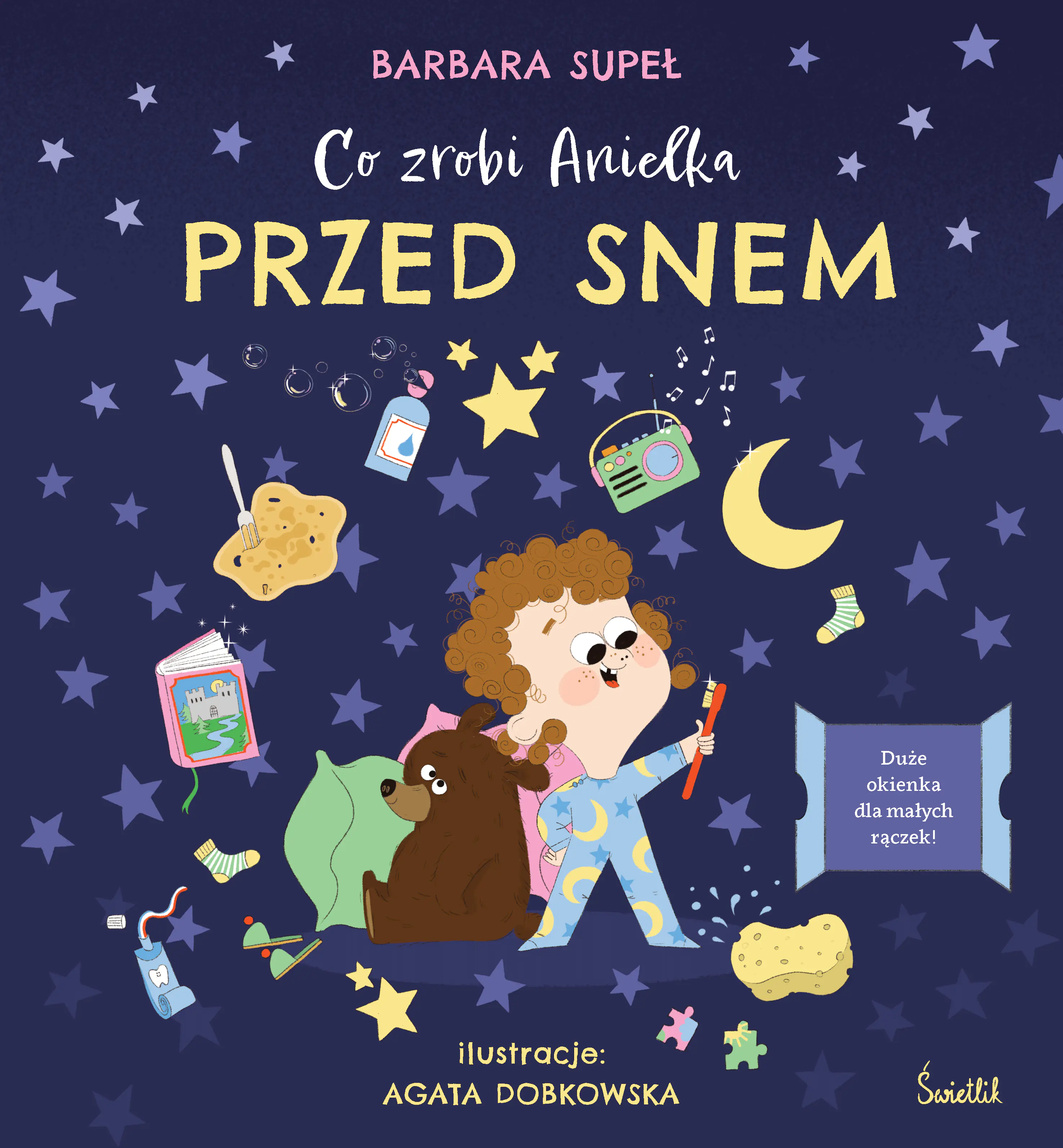 Książka - Co zrobi Anielka przed snem