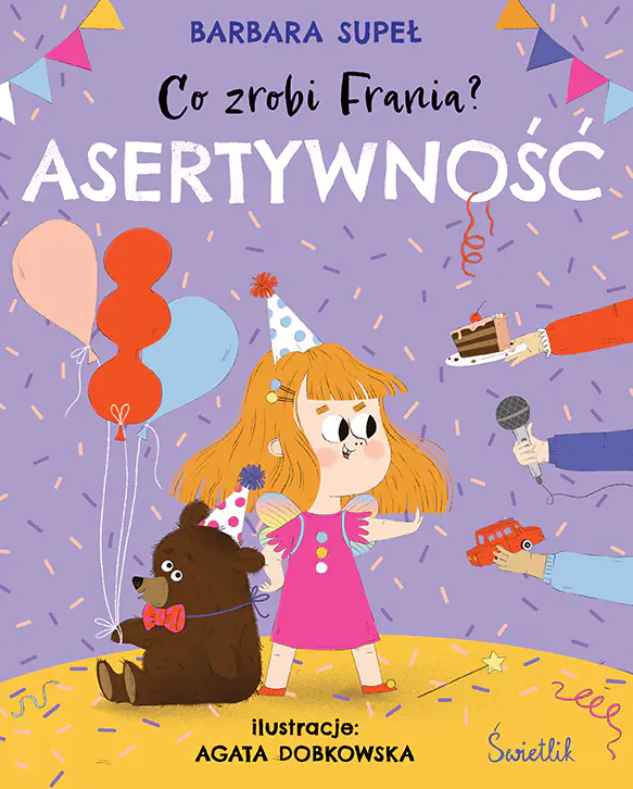 Książka - Co zrobi Frania? T.4 Asertywność