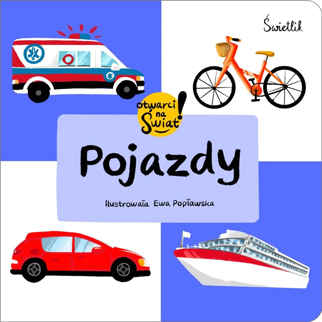 Książka - Pojazdy. Otwarci na świat