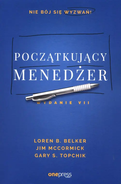 Książka - Początkujący menedżer