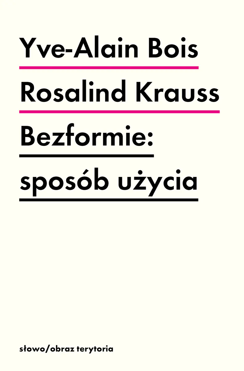 Książka - Bezformie: sposób użycia