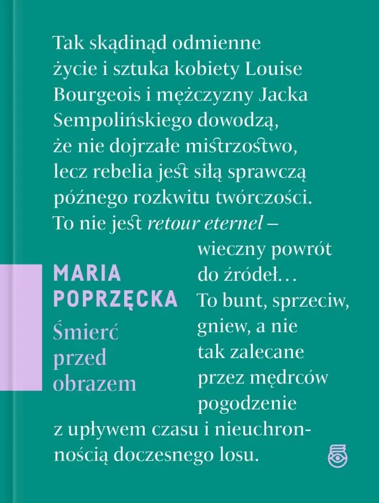 Książka - Śmierć przed obrazem O sztuce, starości i zanikaniu