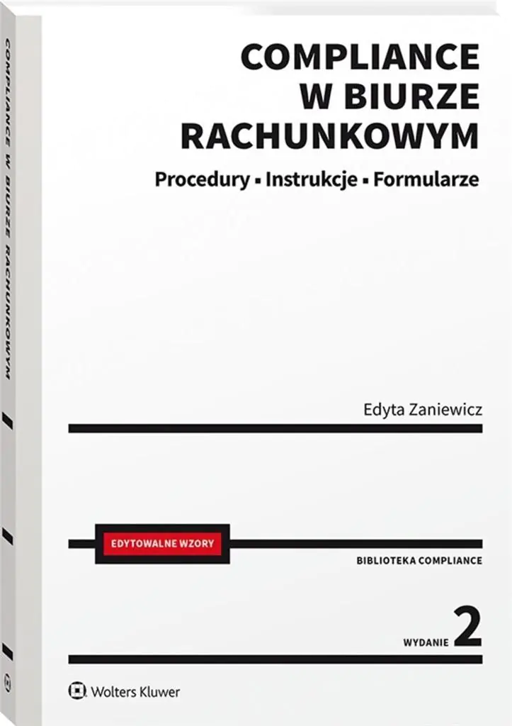 Książka - Compliance w biurze rachunkowym - procedury, instrukcje, formularze