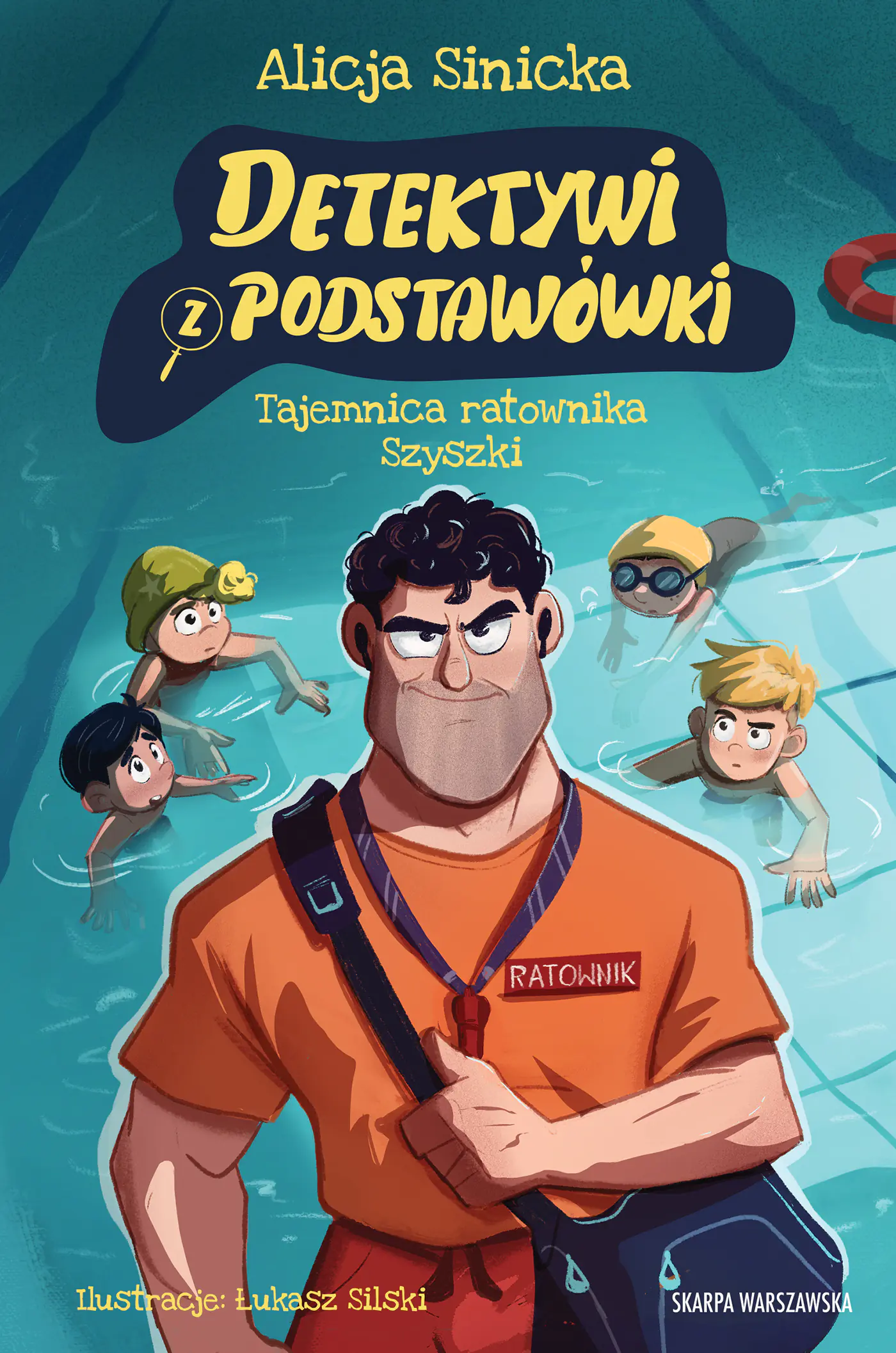 Książka - Detektywi z podstawówki. Tajemnica ratownika Szyszki