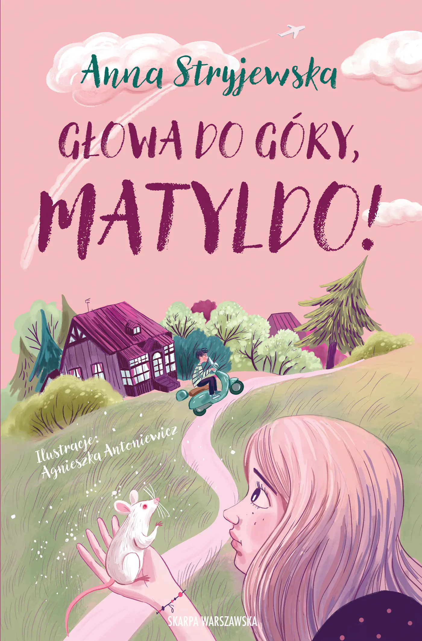 Książka - Głowa do góry, Matyldo!