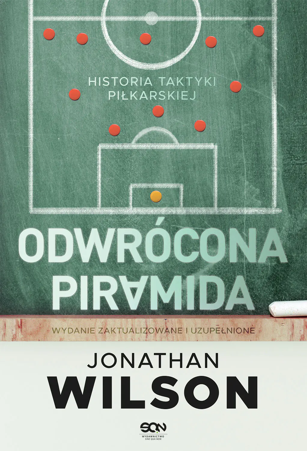 Książka - Odwrócona piramida. Historia taktyki piłkarskiej