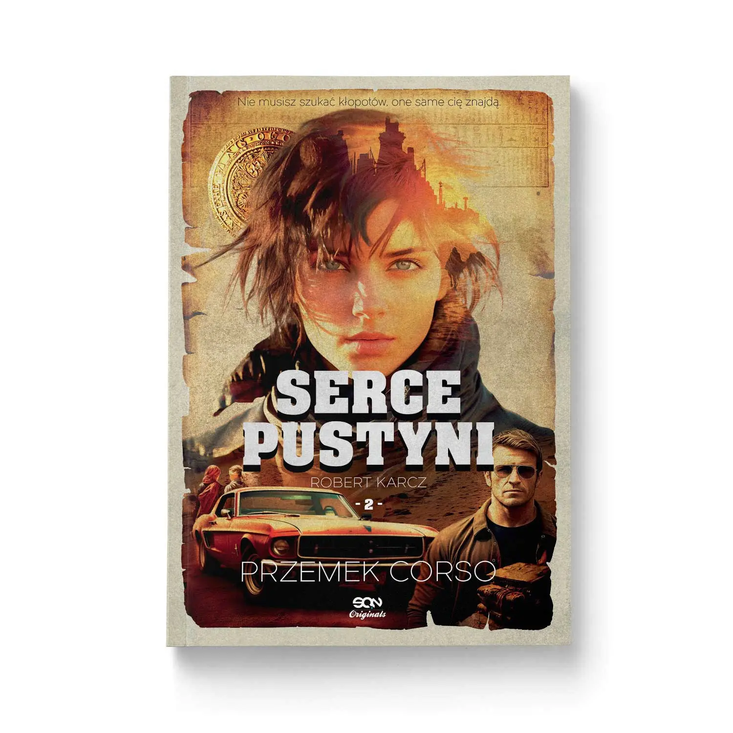 Książka - SQN Originals: Serce pustyni