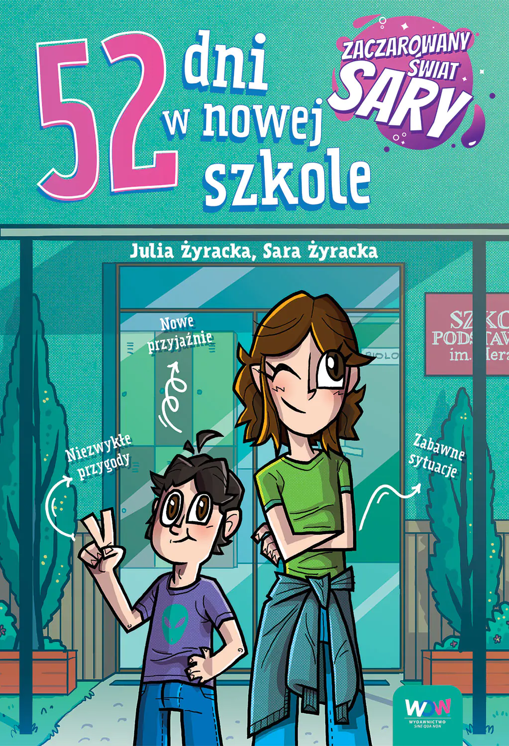 Książka - 52 dni w nowej szkole