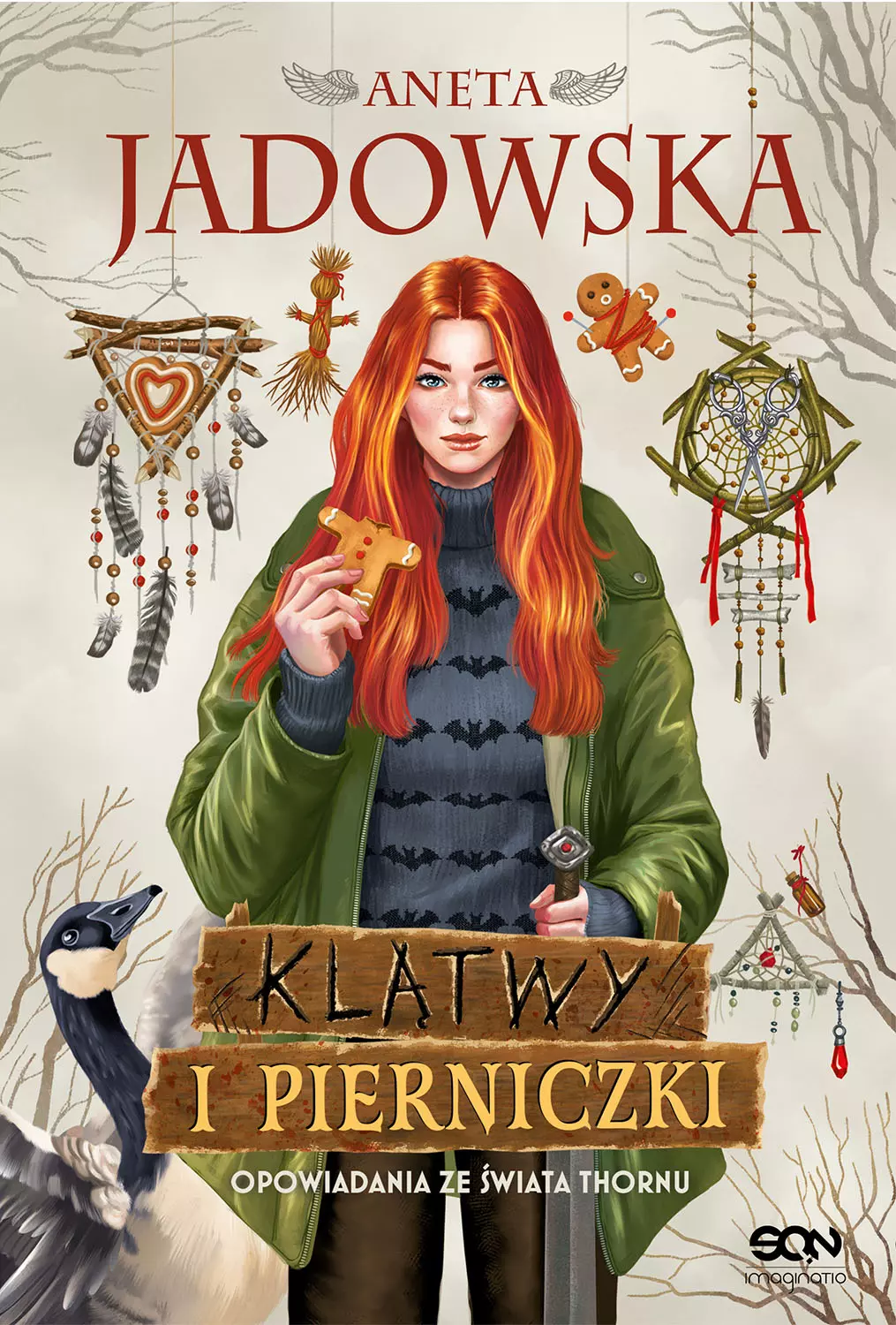Książka - Klątwy i pierniczki. Opowiadania ze świata Thornu