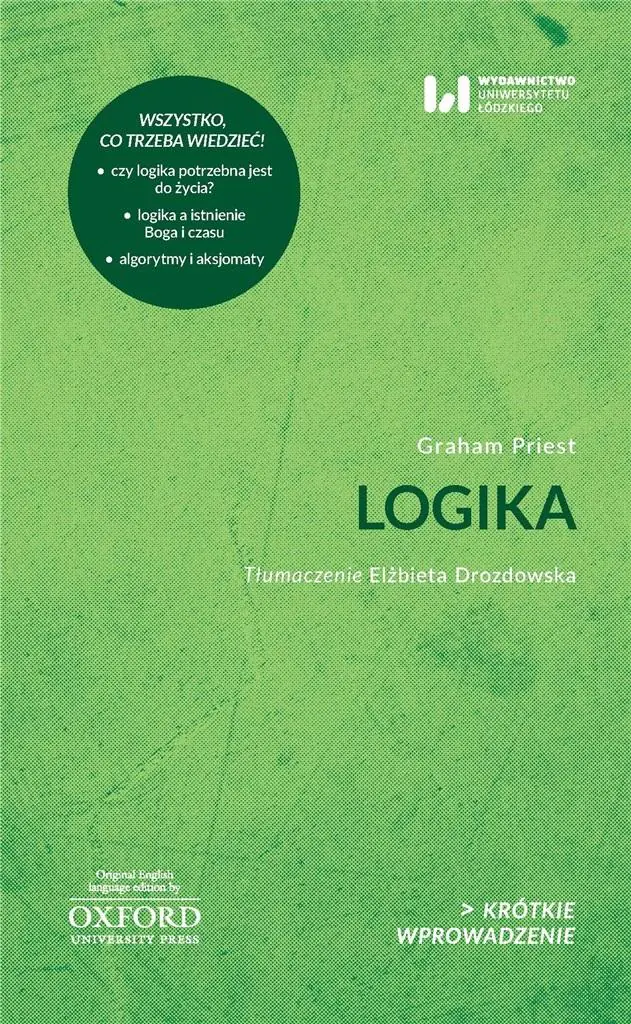 Książka - Logika. Krótkie Wprowadzenie