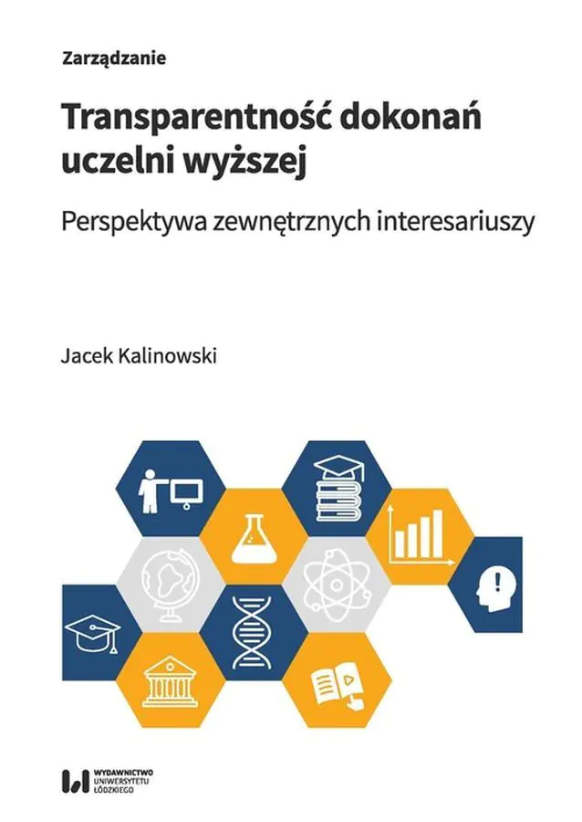 Książka - Transparentność dokonań uczelni wyższej
